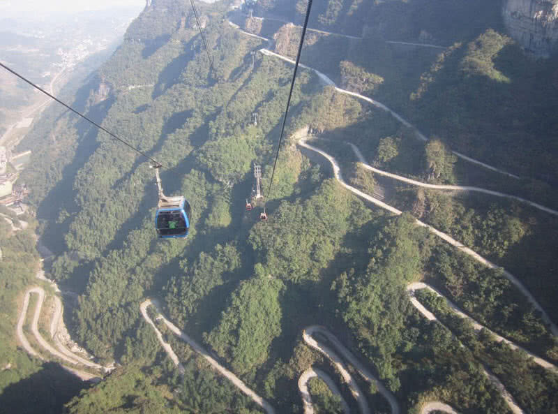 tianmen mountain road