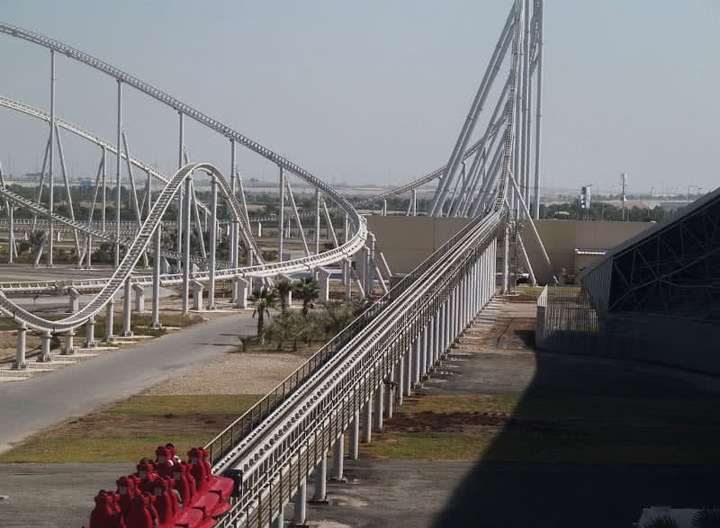 formula rossa roller coaster