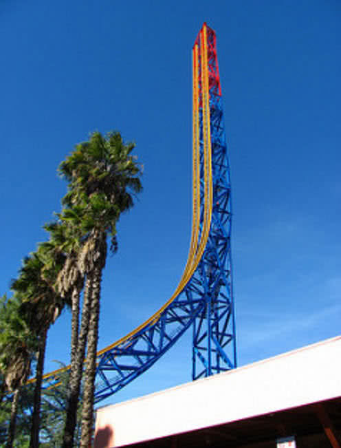 superman escape krypton roller coaster