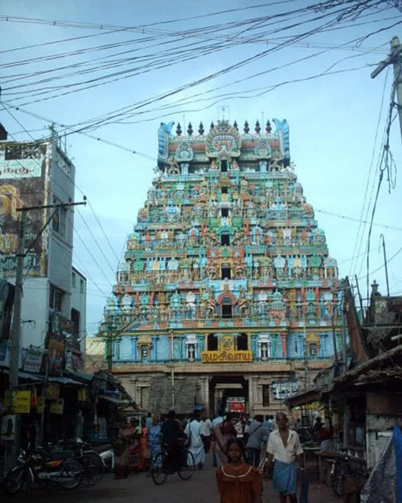 Thiruvanaikaval Shiva temple