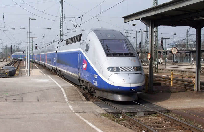 Alstom euroduplex train